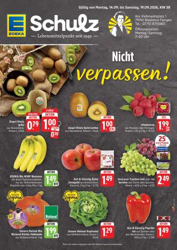 Prospekte Edeka - 14.09.2026 - 19.09.2026.