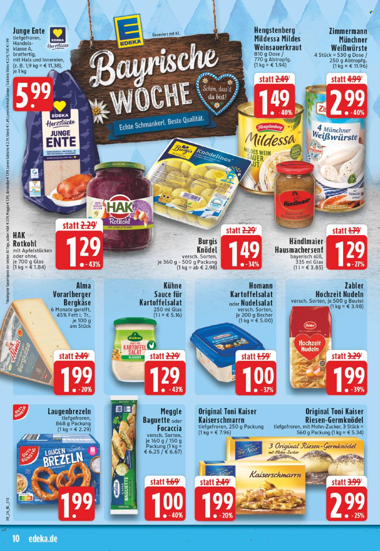 Edeka Prospekte  - 14.09.2026 - 19.09.2026. Seite 10