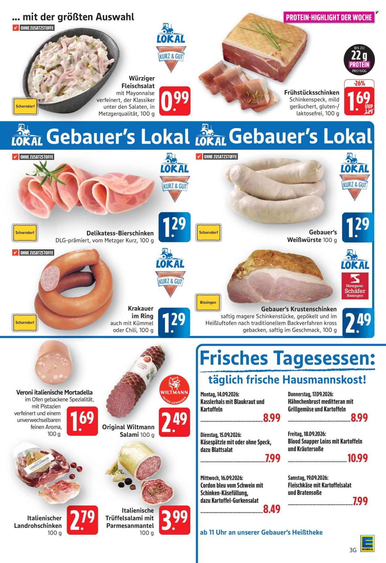 E center Prospekte  - 14.09.2026 - 19.09.2026. Seite 3