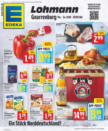 Prospekte Edeka - 14.09.2026 - 19.09.2026.