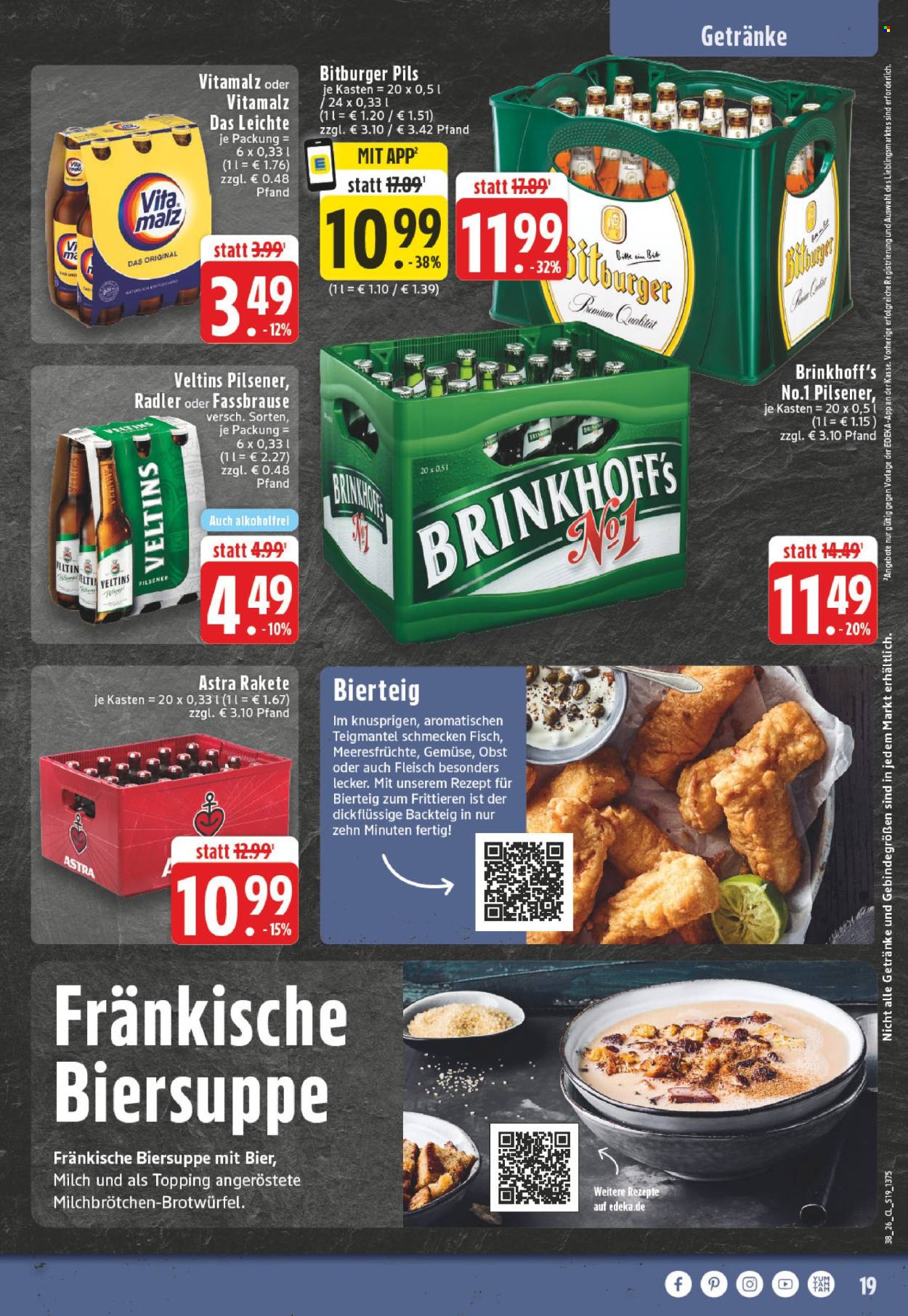 Edeka Prospekte  - 14.09.2026 - 19.09.2026. Seite 19