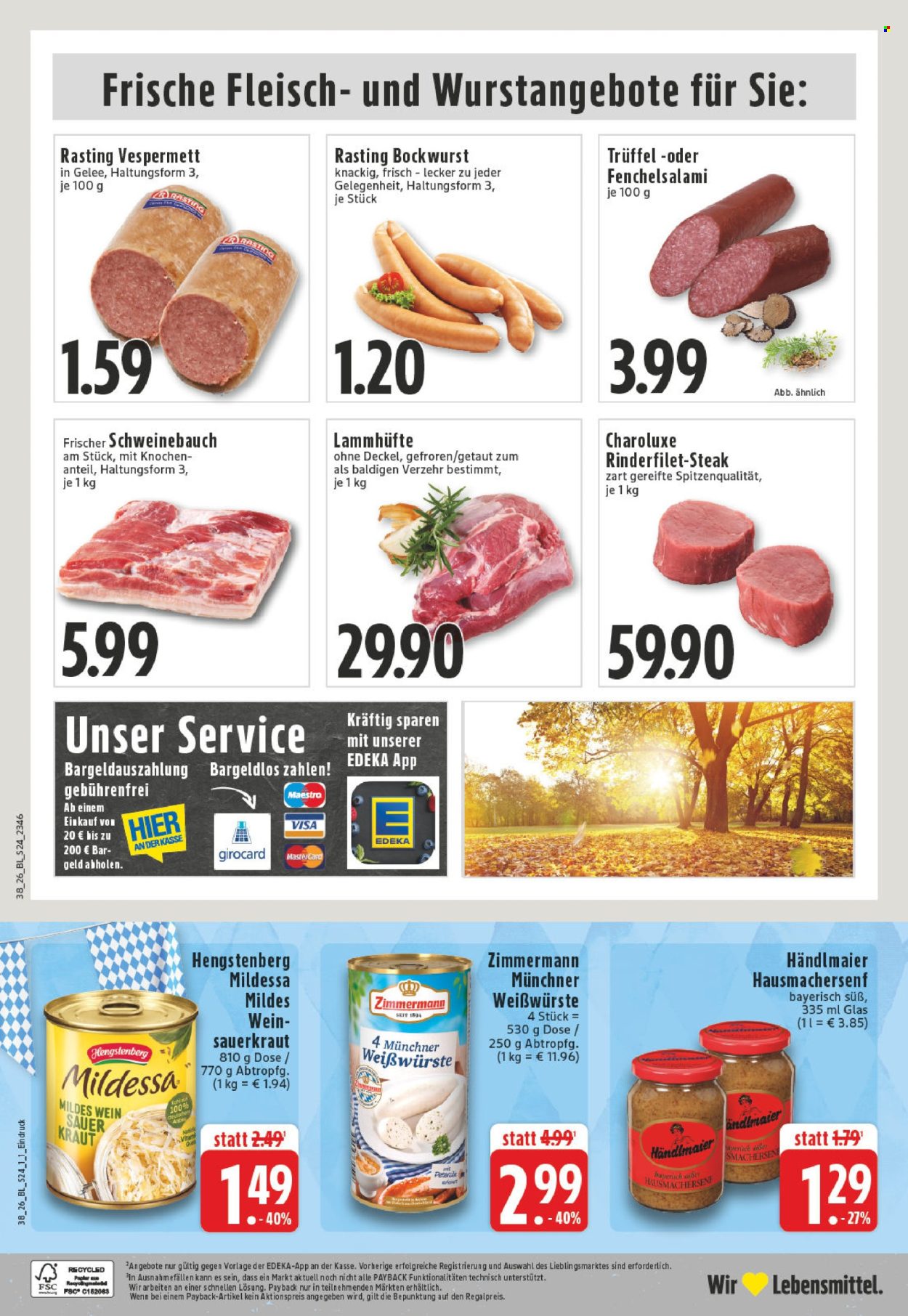 Edeka Prospekte  - 14.09.2026 - 19.09.2026. Seite 28