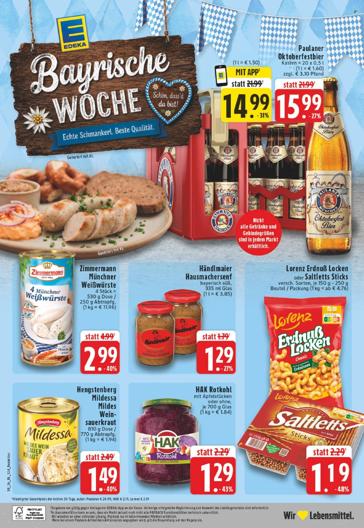 Edeka Prospekte  - 14.09.2026 - 19.09.2026. Seite 28