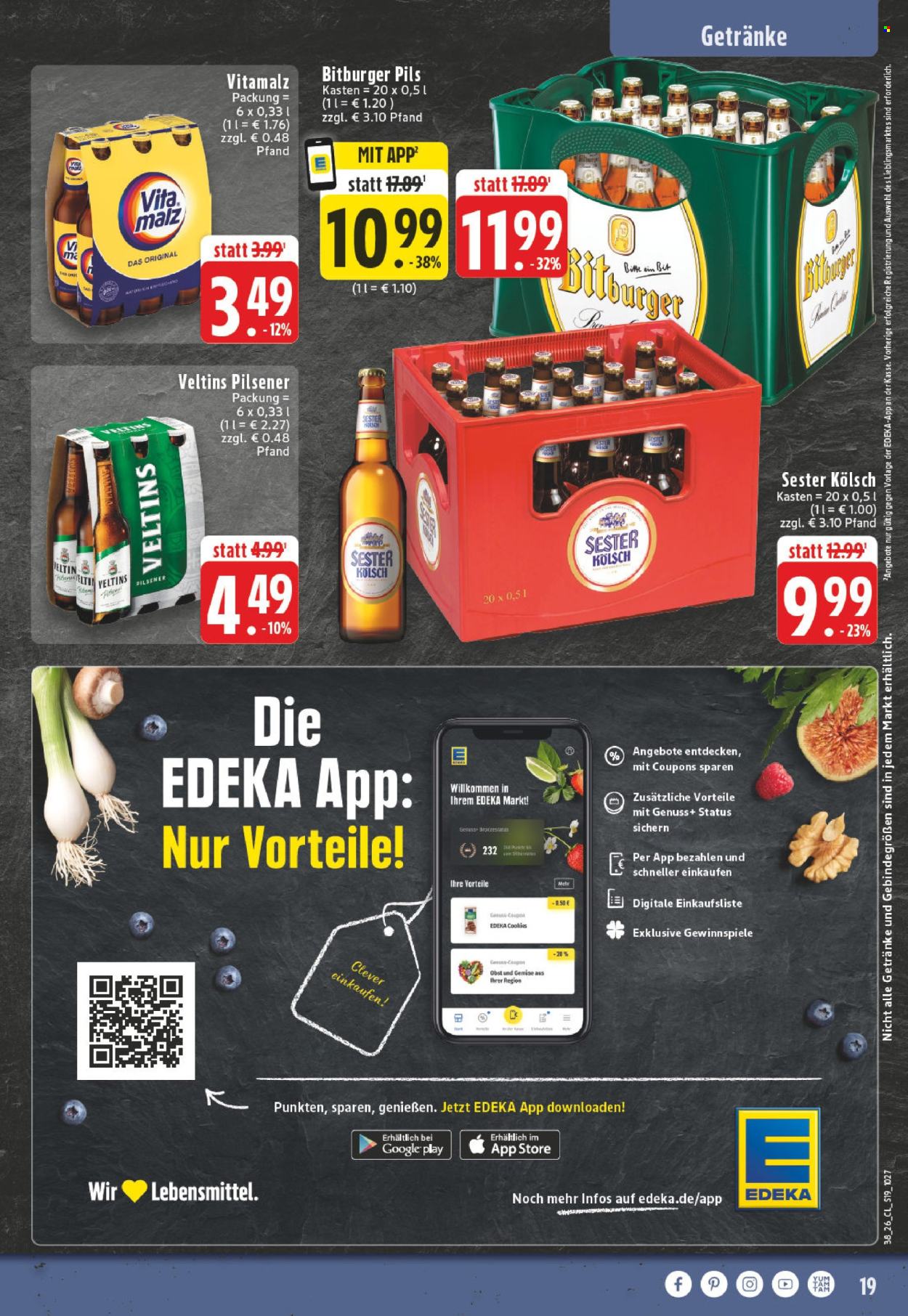 Edeka Prospekte  - 14.09.2026 - 19.09.2026. Seite 19