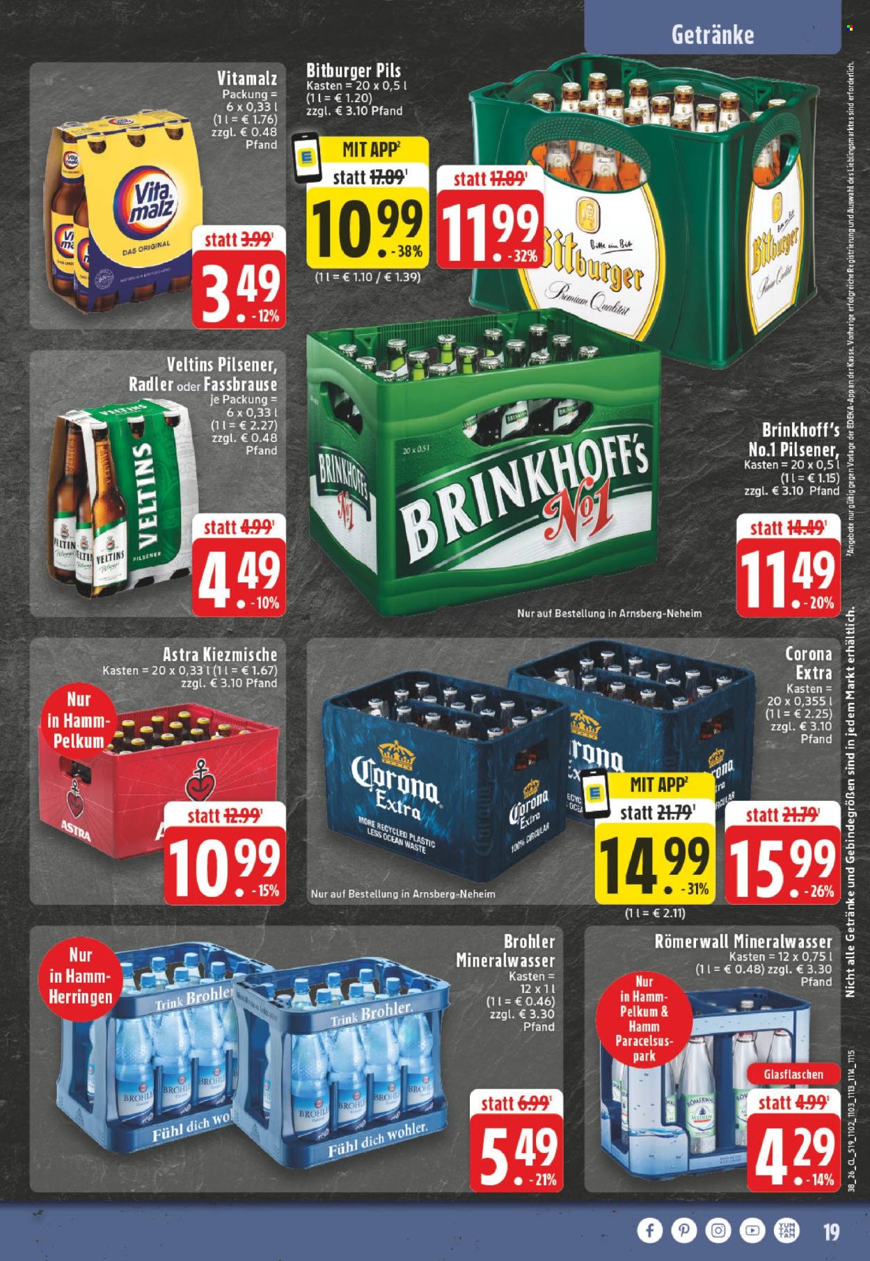 Edeka Prospekte  - 14.09.2026 - 19.09.2026. Seite 19
