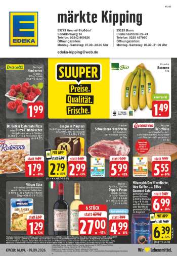 Prospekte Edeka - 14.09.2026 - 19.09.2026.