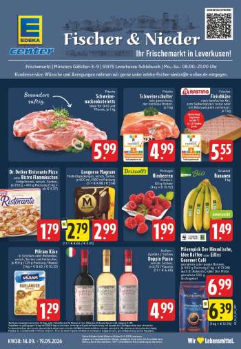 Prospekte Edeka - 14.09.2026 - 19.09.2026.