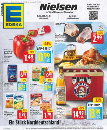 Prospekte Edeka - 14.09.2026 - 19.09.2026.