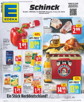 Prospekte Edeka - 14.09.2026 - 19.09.2026.