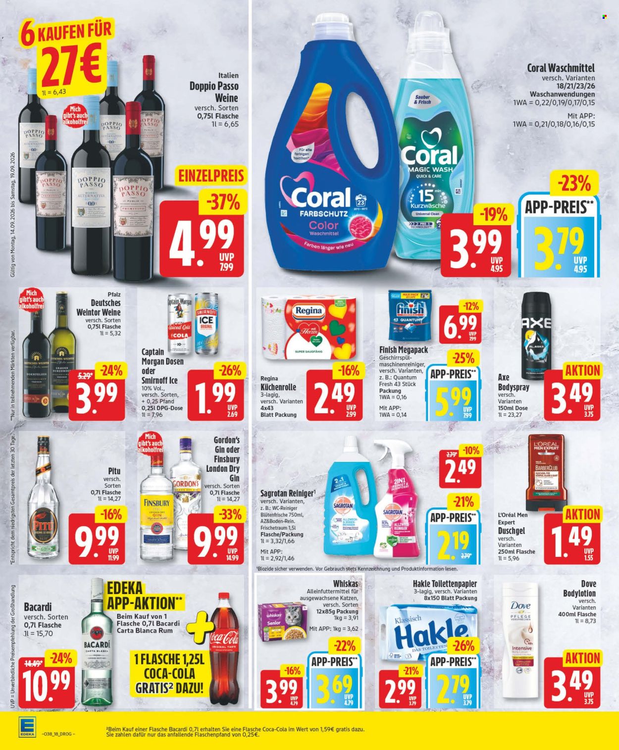 Edeka Prospekte  - 14.09.2026 - 19.09.2026. Seite 18