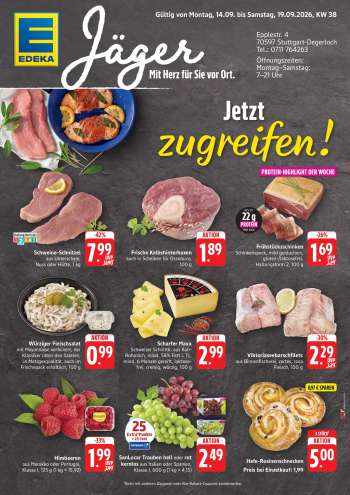 Prospekte Edeka - 14.09.2026 - 19.09.2026.