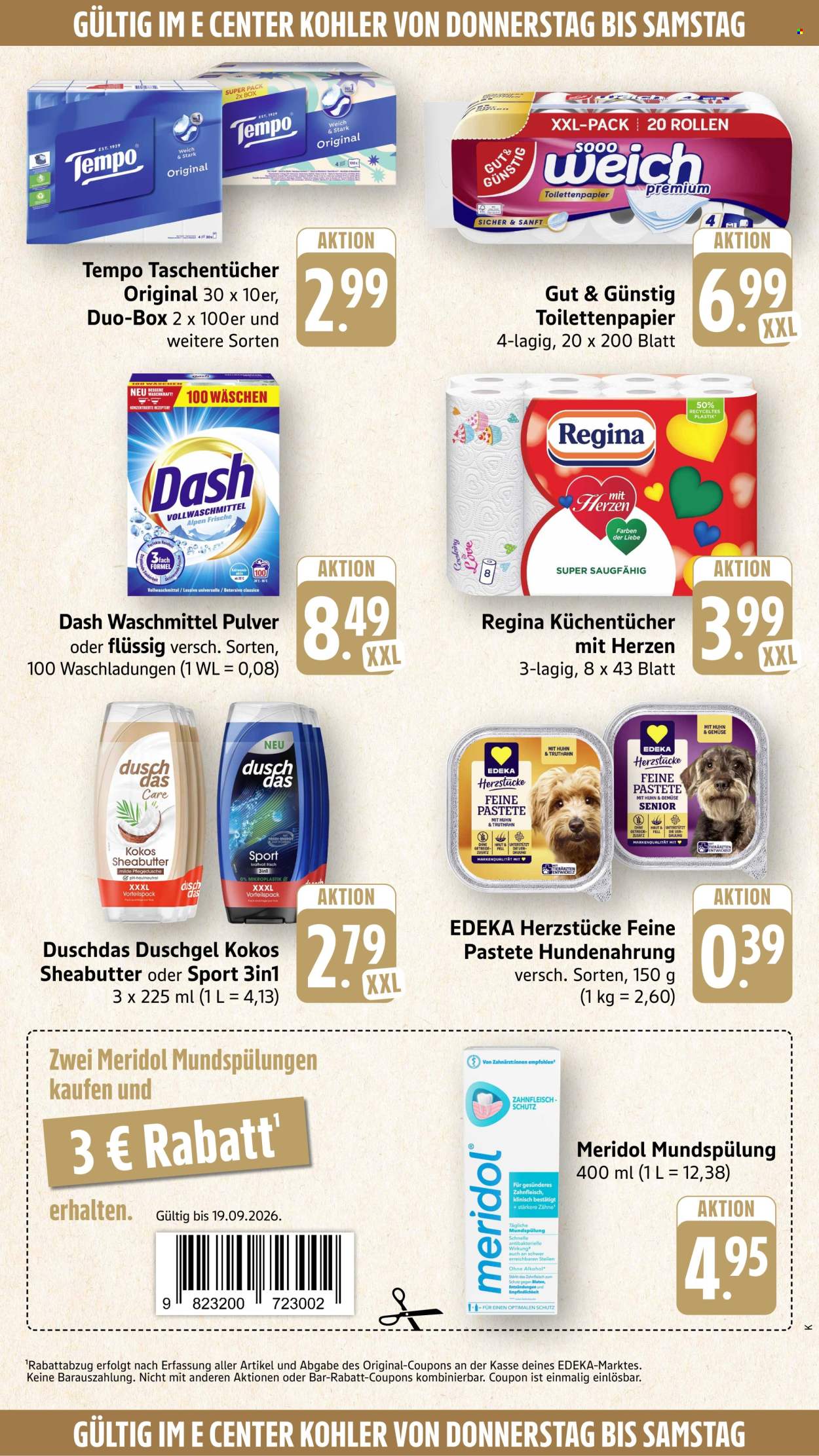 Edeka Prospekte  - 14.09.2026 - 19.09.2026. Seite 61