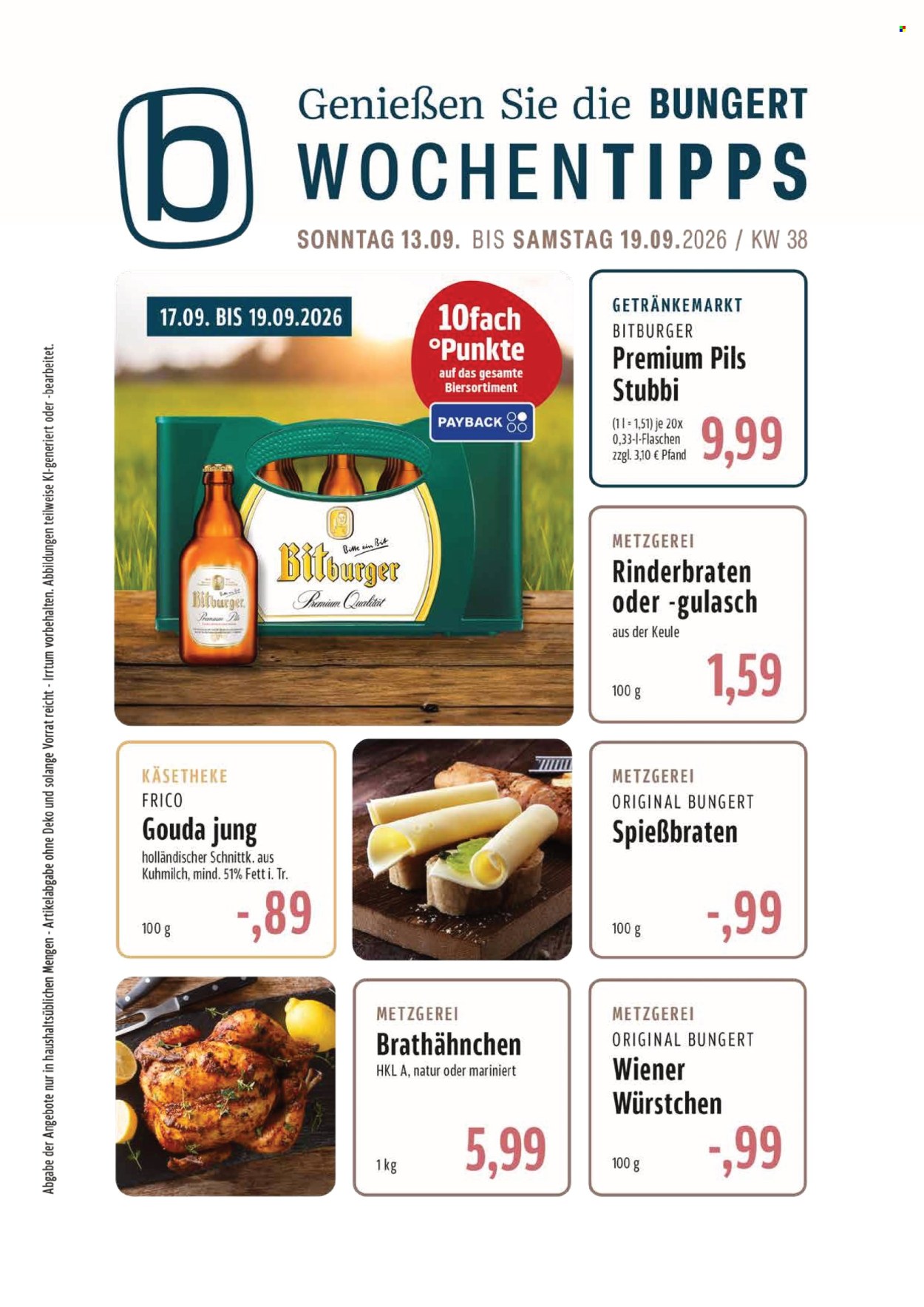 Edeka Prospekte  - 14.09.2026 - 19.09.2026. Seite 1