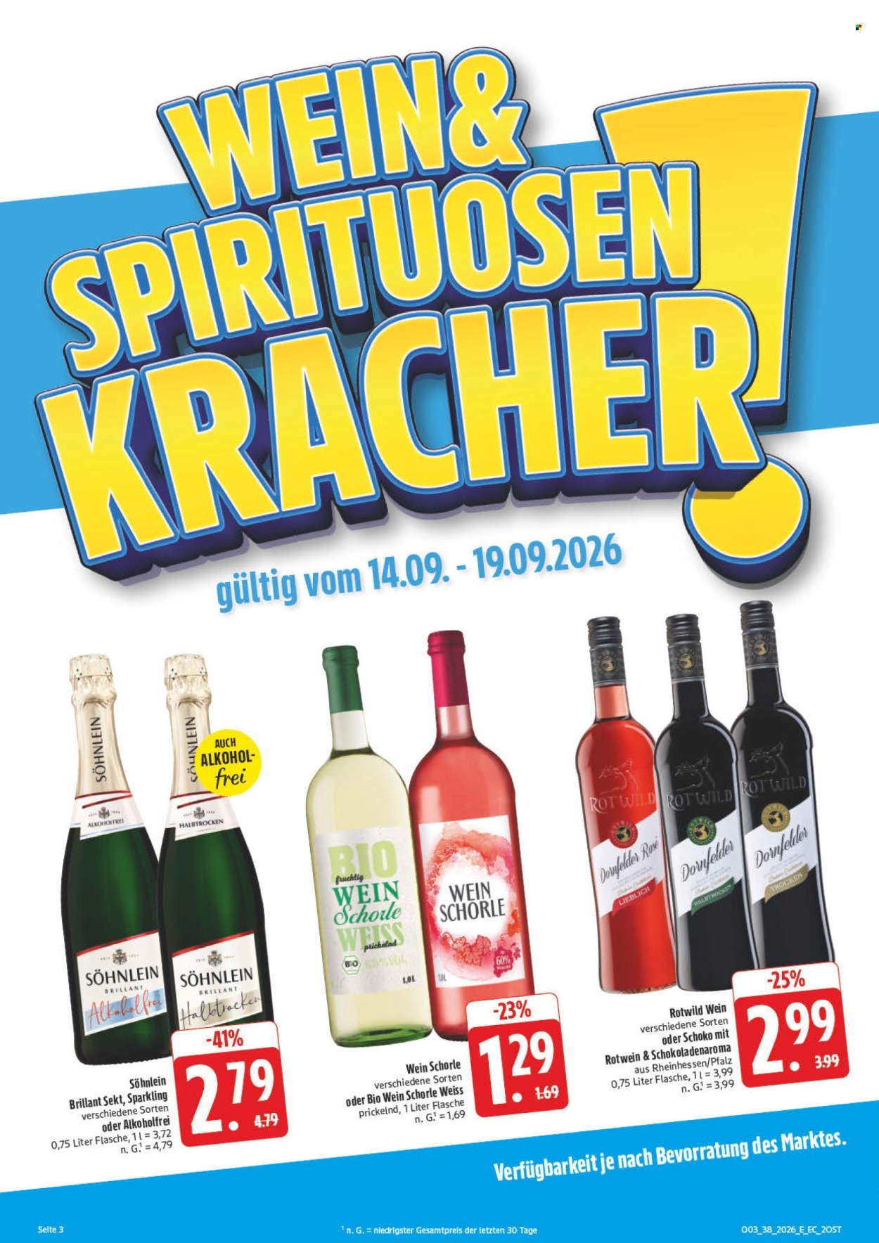 Edeka Prospekte  - 14.09.2026 - 19.09.2026. Seite 6