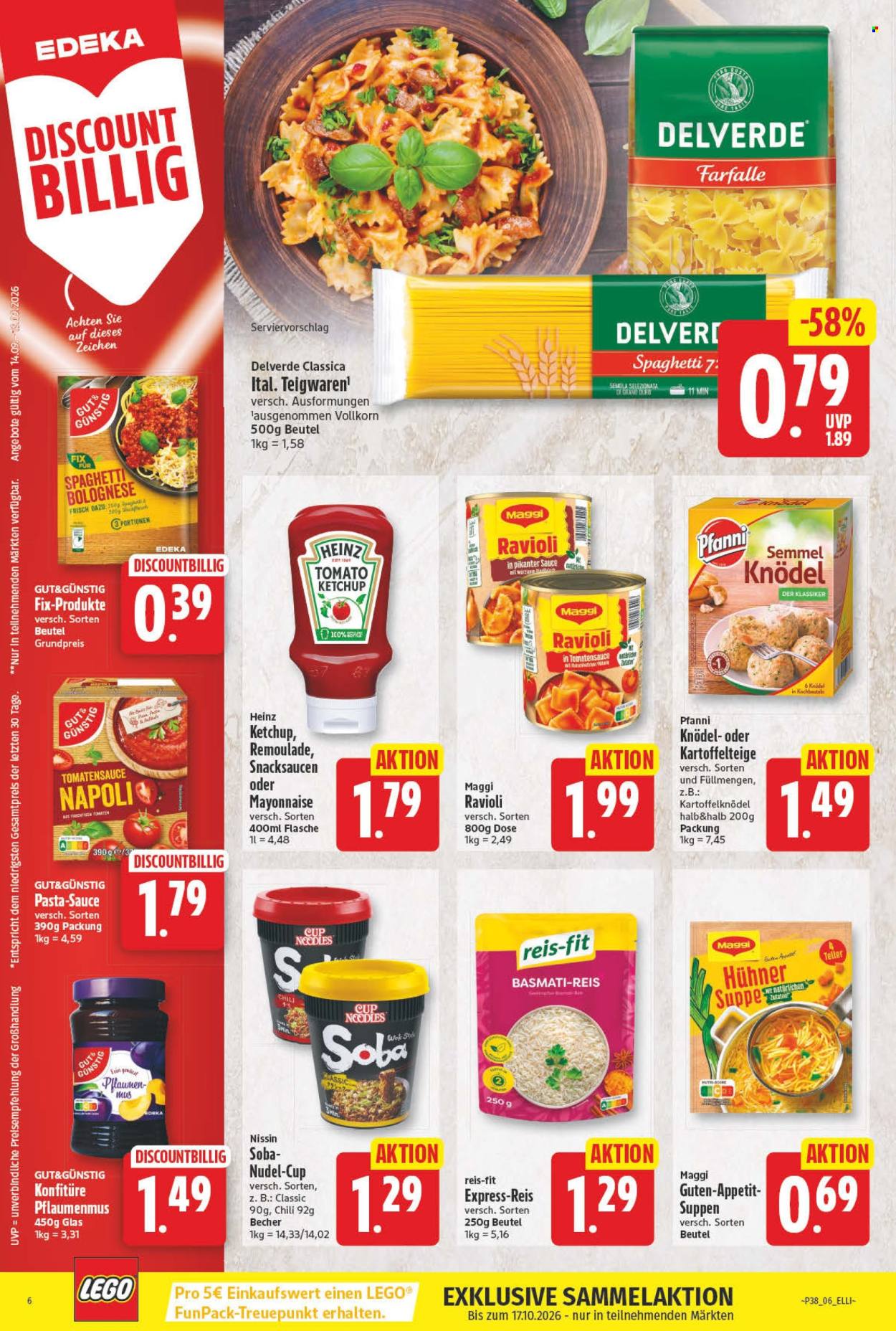 Edeka Prospekte  - 14.09.2026 - 19.09.2026. Seite 6