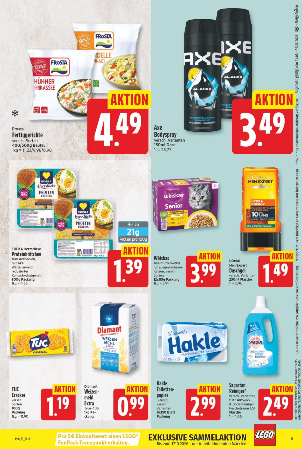 Edeka Prospekte  - 14.09.2026 - 19.09.2026. Seite 11