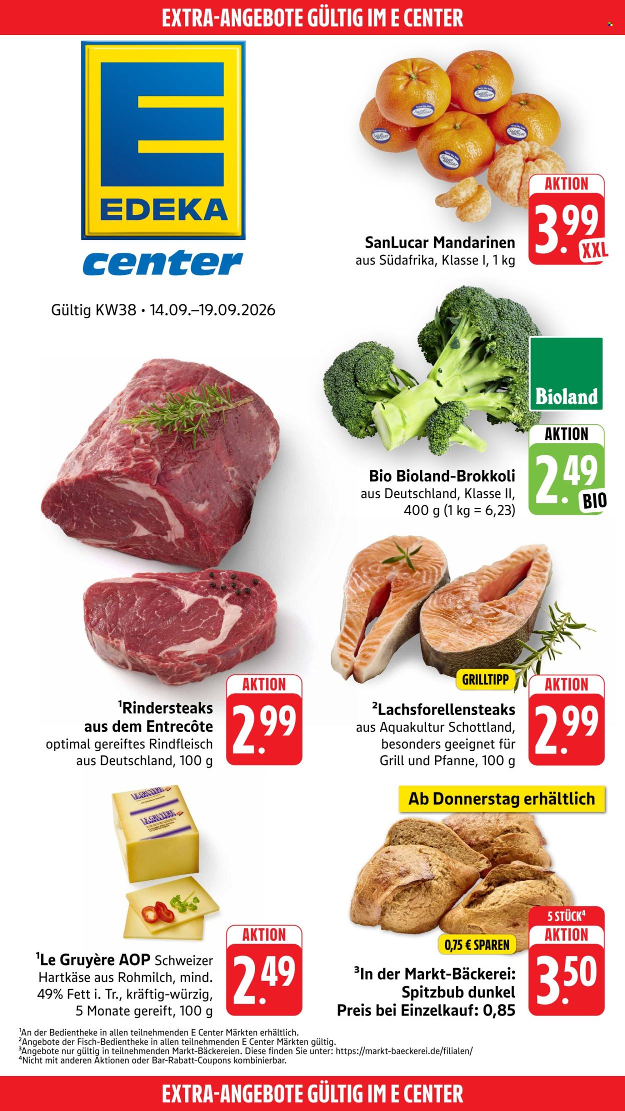 E center Prospekte  - 14.09.2026 - 19.09.2026. Seite 49