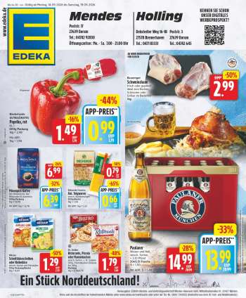Prospekte Edeka - 14.09.2026 - 19.09.2026.