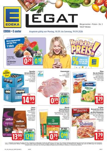 Prospekte Edeka - 14.09.2026 - 19.09.2026.