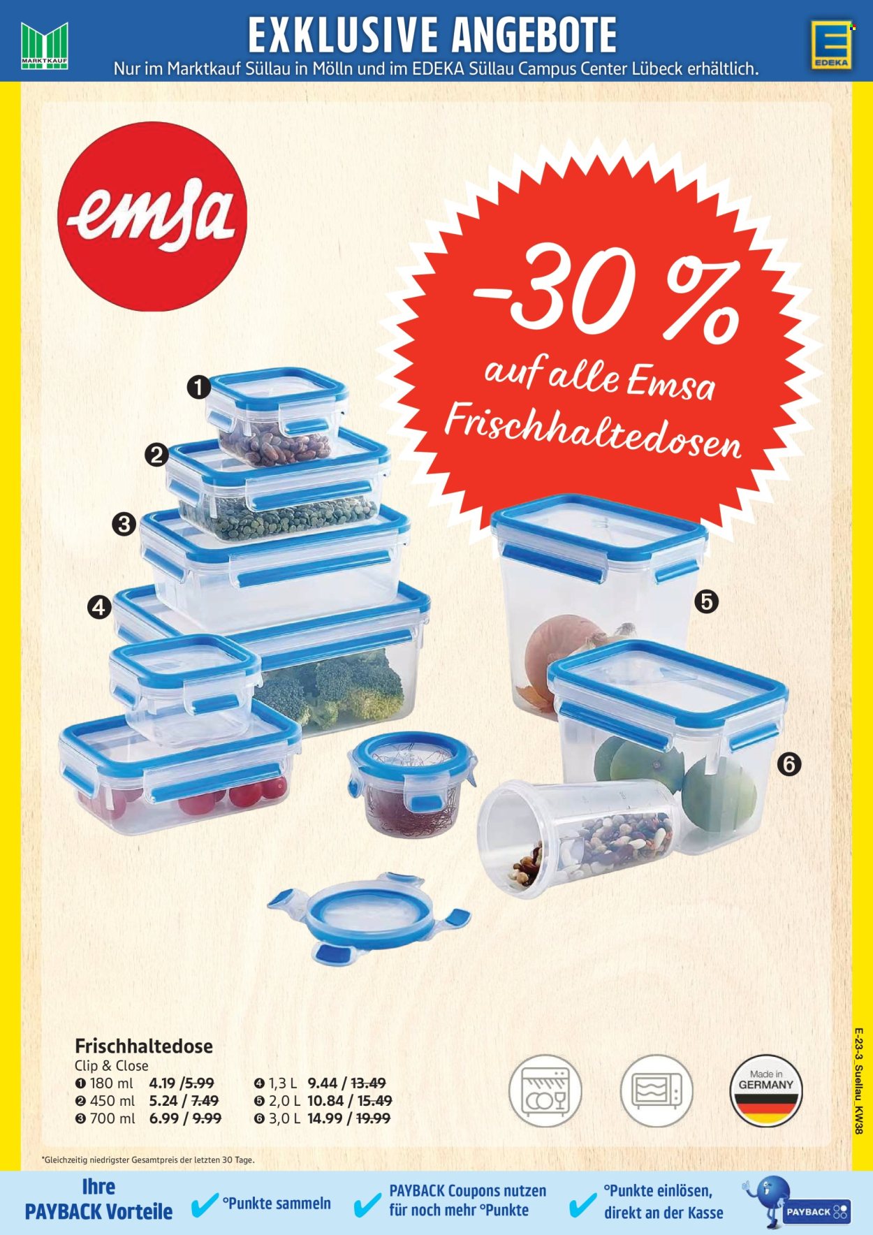 E center Prospekte  - 14.09.2026 - 19.09.2026. Seite 30