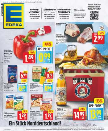 Prospekte Edeka - 14.09.2026 - 19.09.2026.