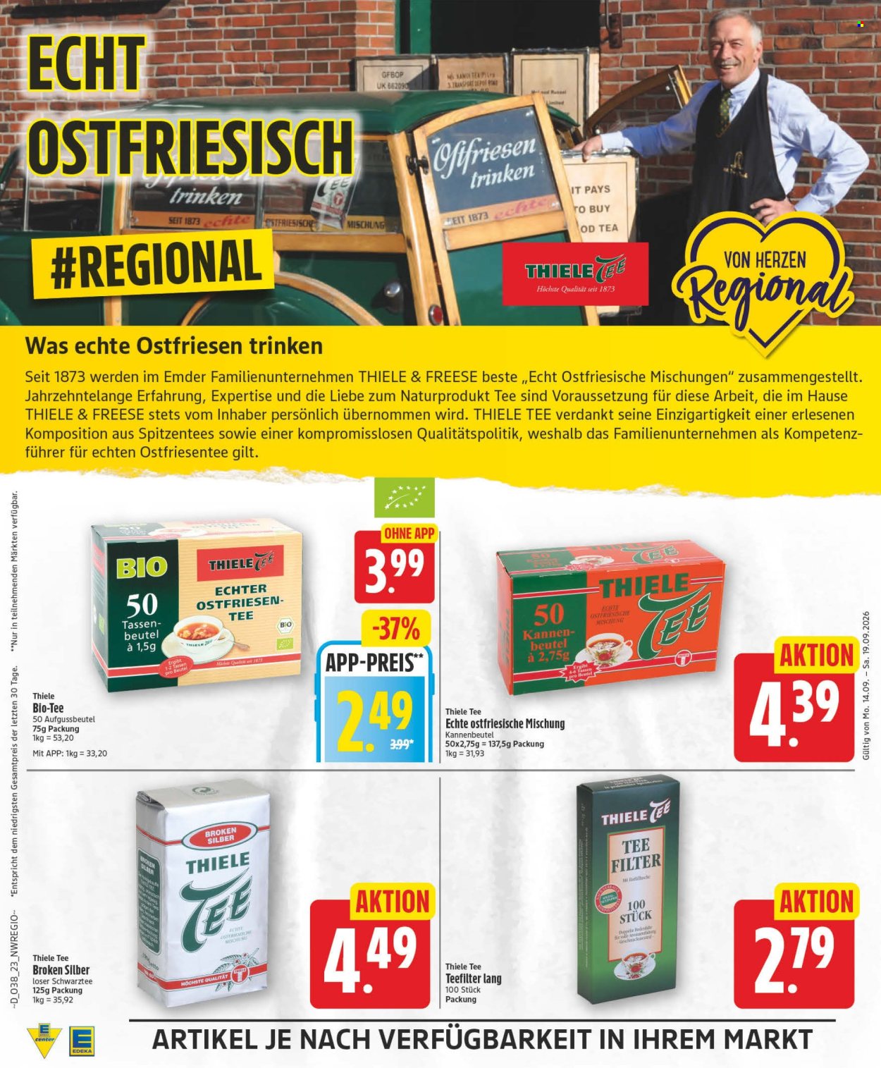 Edeka Prospekte  - 14.09.2026 - 19.09.2026. Seite 22