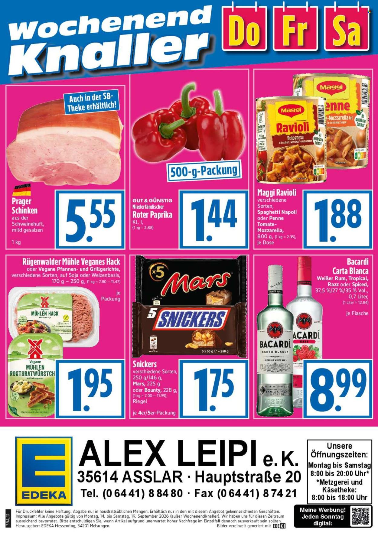Edeka Prospekte  - 14.09.2026 - 19.09.2026. Seite 12