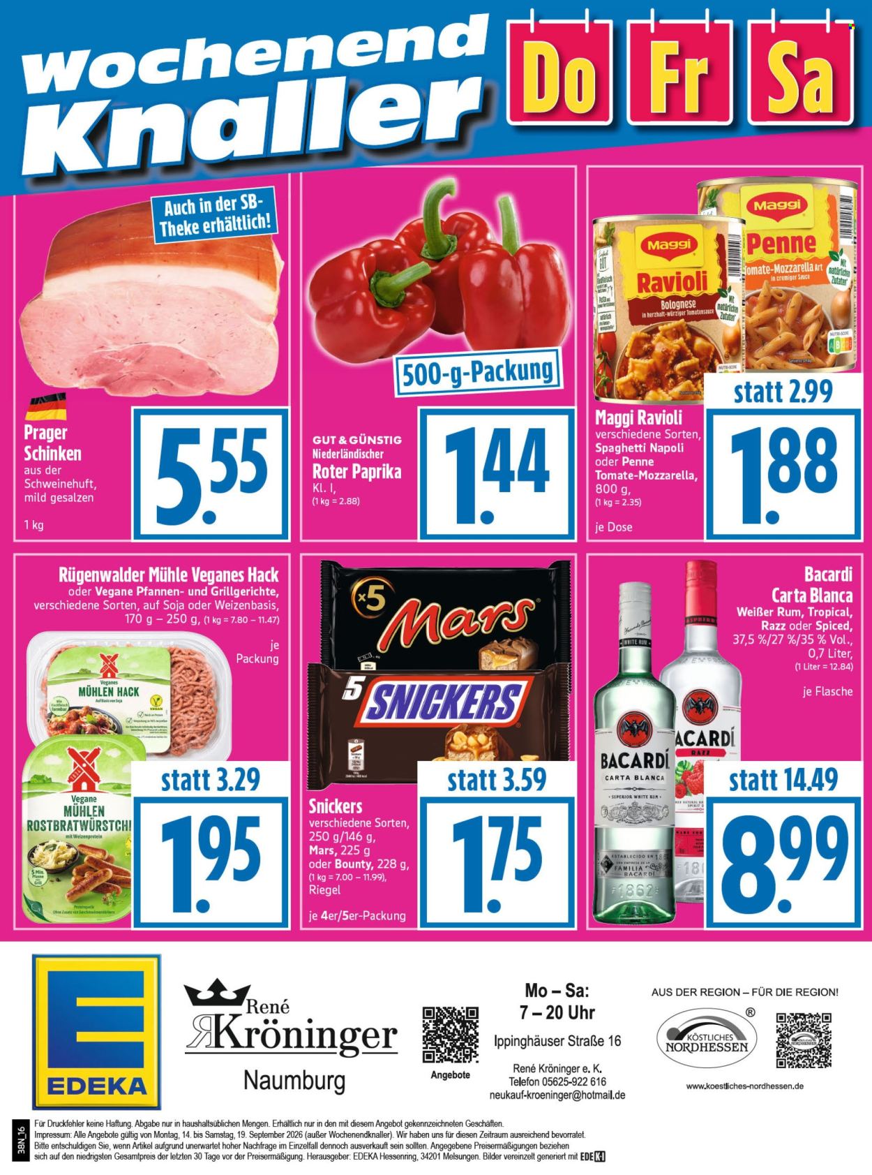Edeka Prospekte  - 14.09.2026 - 19.09.2026. Seite 16