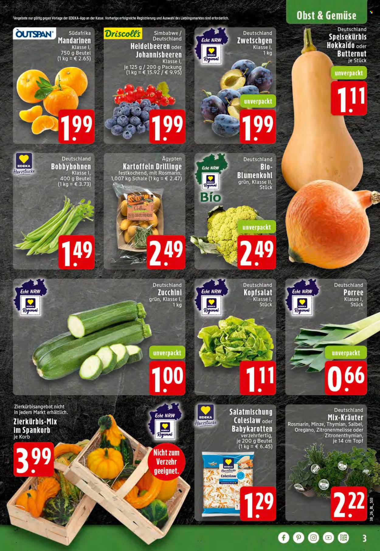 Edeka Prospekte  - 14.09.2026 - 19.09.2026. Seite 3