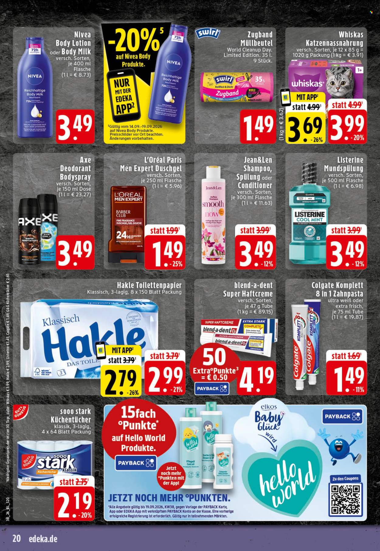 Edeka Prospekte  - 14.09.2026 - 19.09.2026. Seite 20
