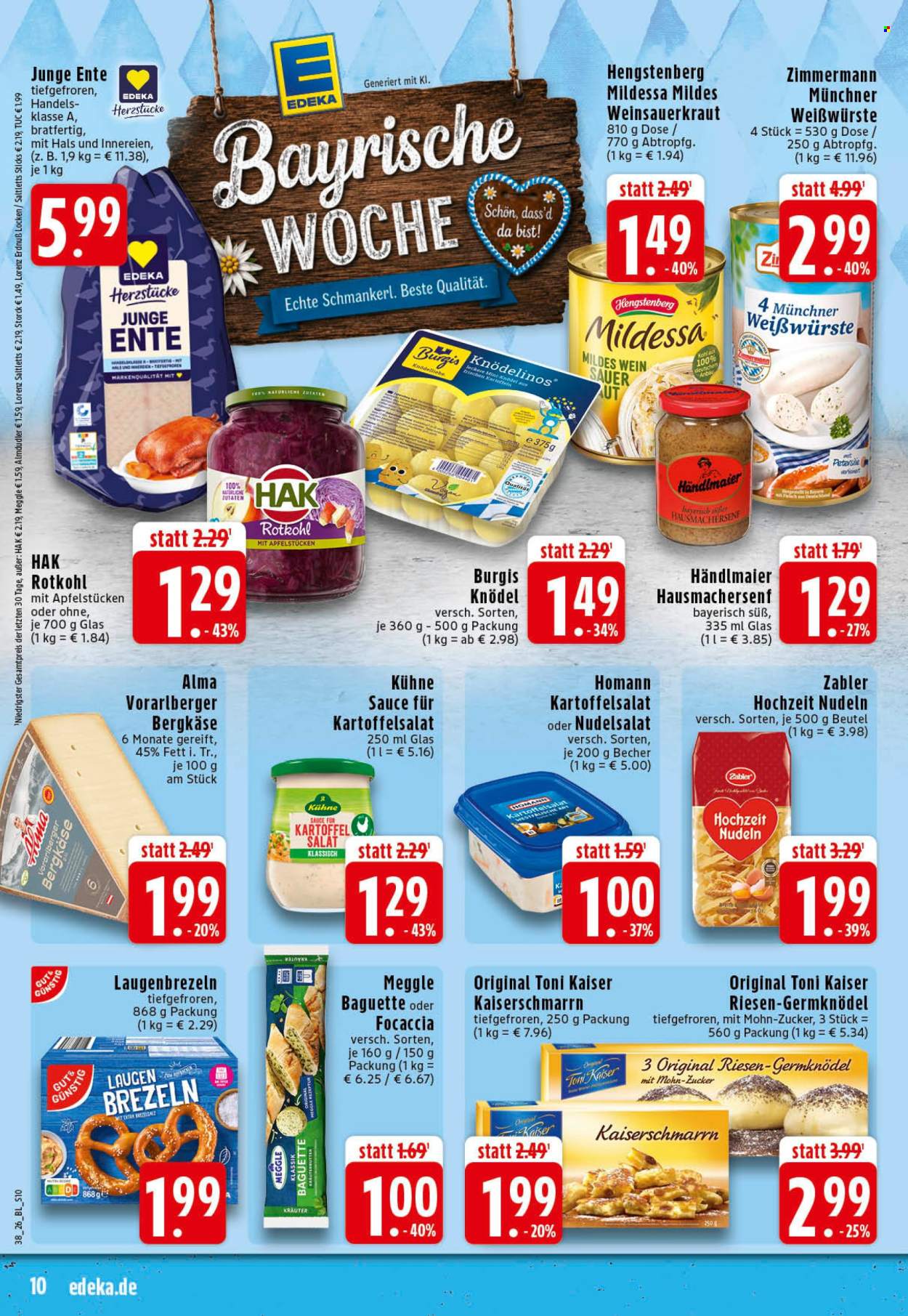 Edeka Prospekte  - 14.09.2026 - 19.09.2026. Seite 10