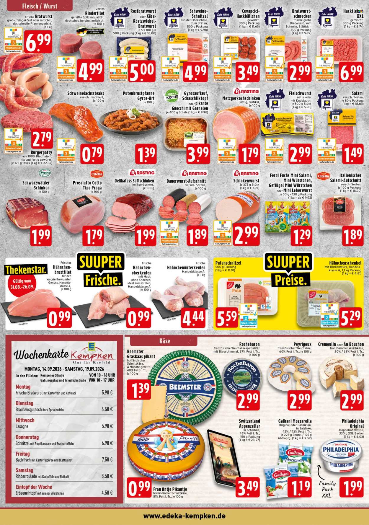 Edeka Prospekte  - 14.09.2026 - 19.09.2026. Seite 2