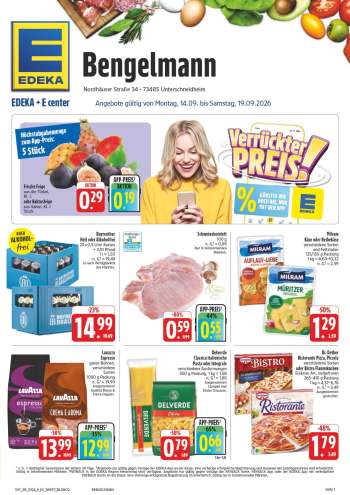 Prospekte Edeka - 14.09.2026 - 19.09.2026.
