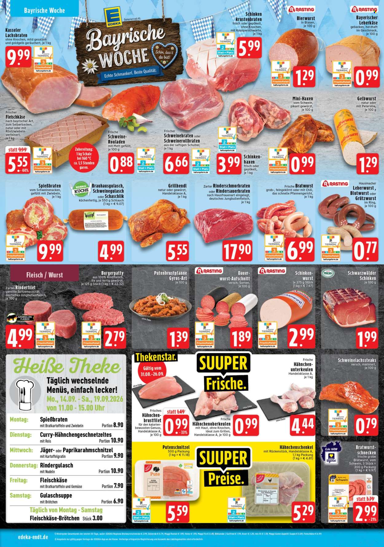 Edeka Prospekte  - 14.09.2026 - 19.09.2026. Seite 2