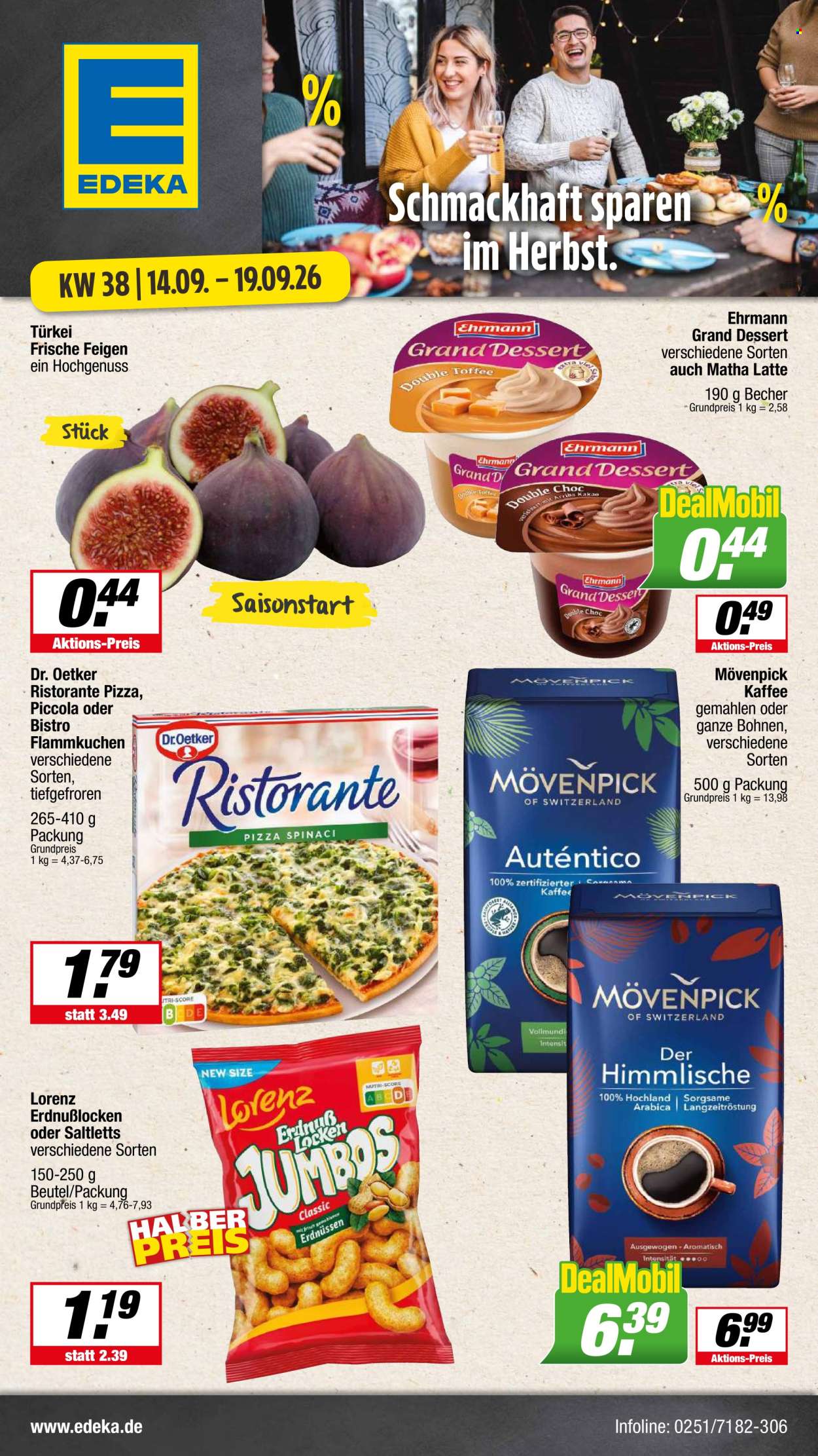 Edeka Prospekte  - 14.09.2026 - 19.09.2026. Seite 1