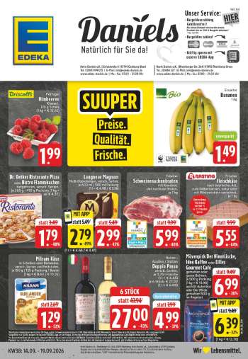 Prospekte Edeka - 14.09.2026 - 19.09.2026.