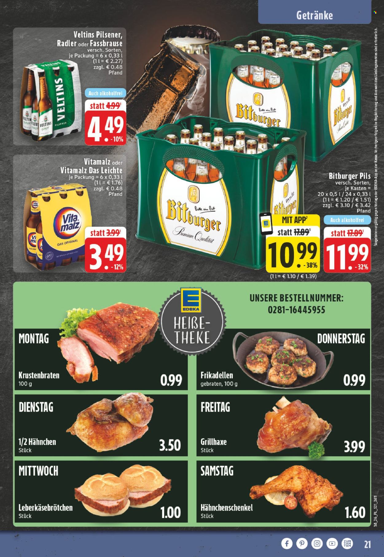 Edeka Prospekte  - 14.09.2026 - 19.09.2026. Seite 21