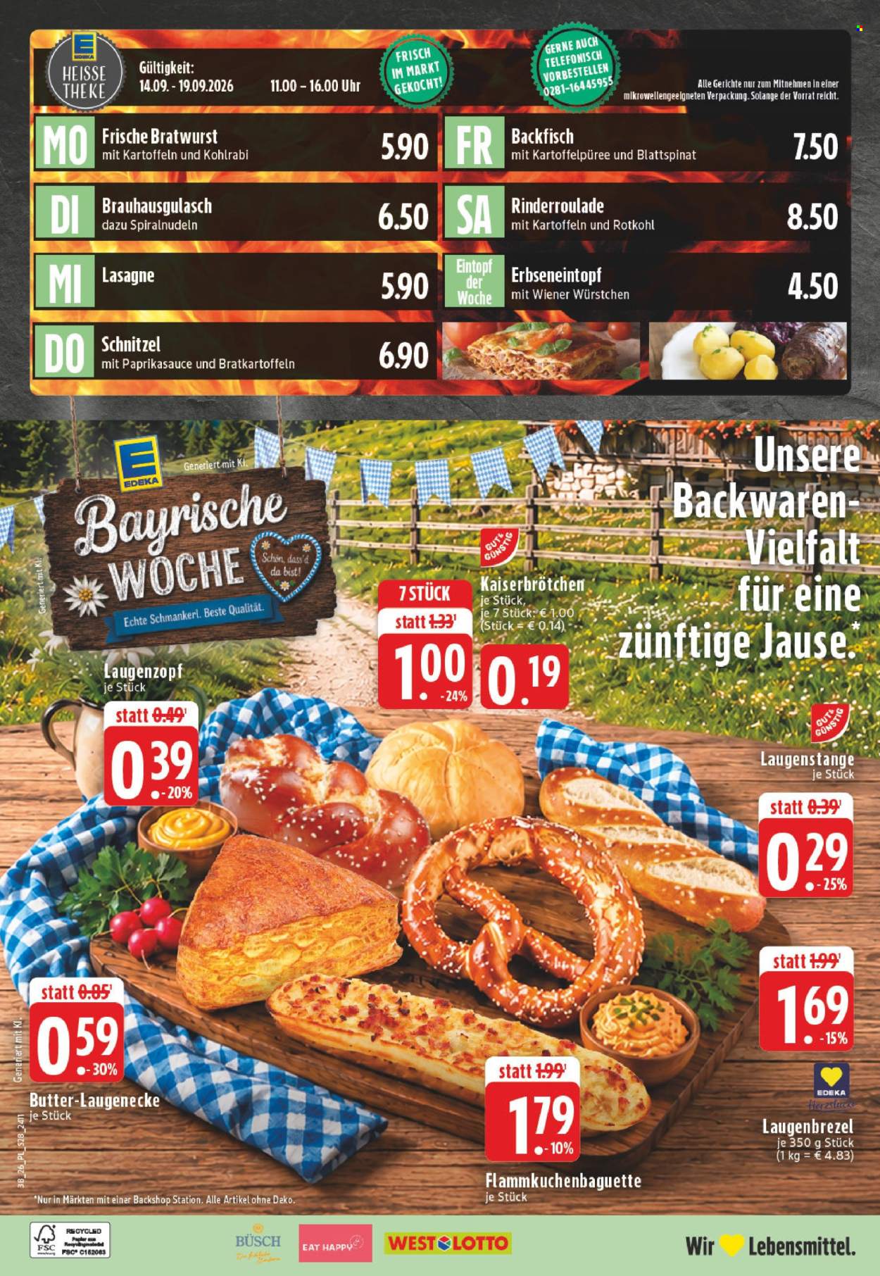 Edeka Prospekte  - 14.09.2026 - 19.09.2026. Seite 32