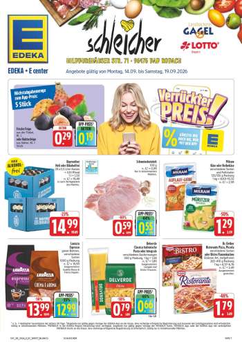 Prospekte Edeka - 14.09.2026 - 19.09.2026.