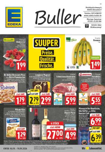 Prospekte Edeka - 14.09.2026 - 19.09.2026.