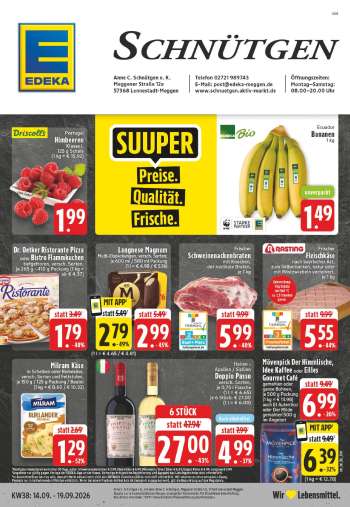 Prospekte Edeka - 14.09.2026 - 19.09.2026.