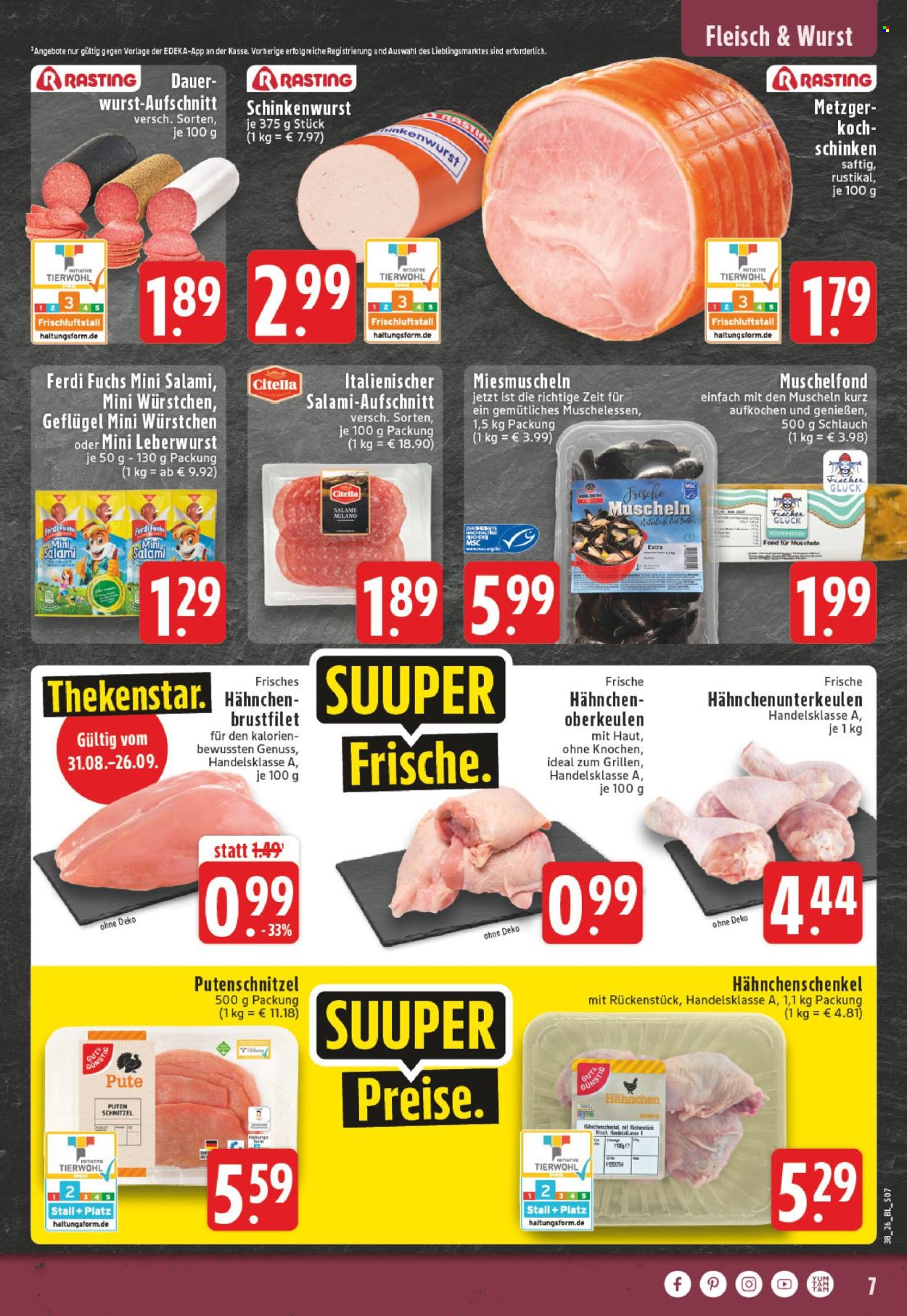 E center Prospekte  - 14.09.2026 - 19.09.2026. Seite 7