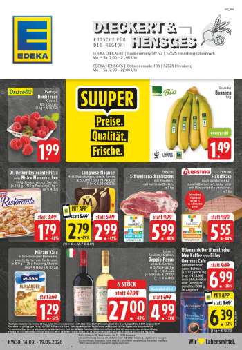 Prospekte Edeka - 14.09.2026 - 19.09.2026.