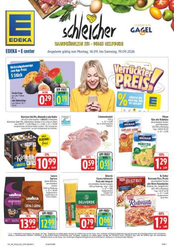 Prospekte Edeka - 14.09.2026 - 19.09.2026.