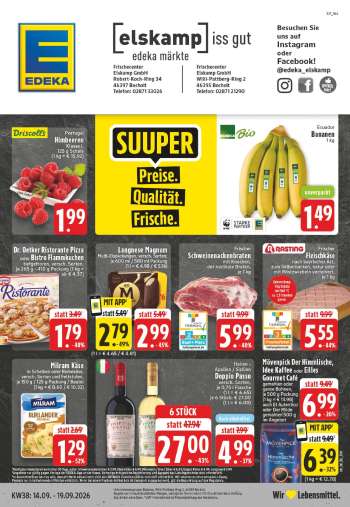 Prospekte Edeka - 14.09.2026 - 19.09.2026.
