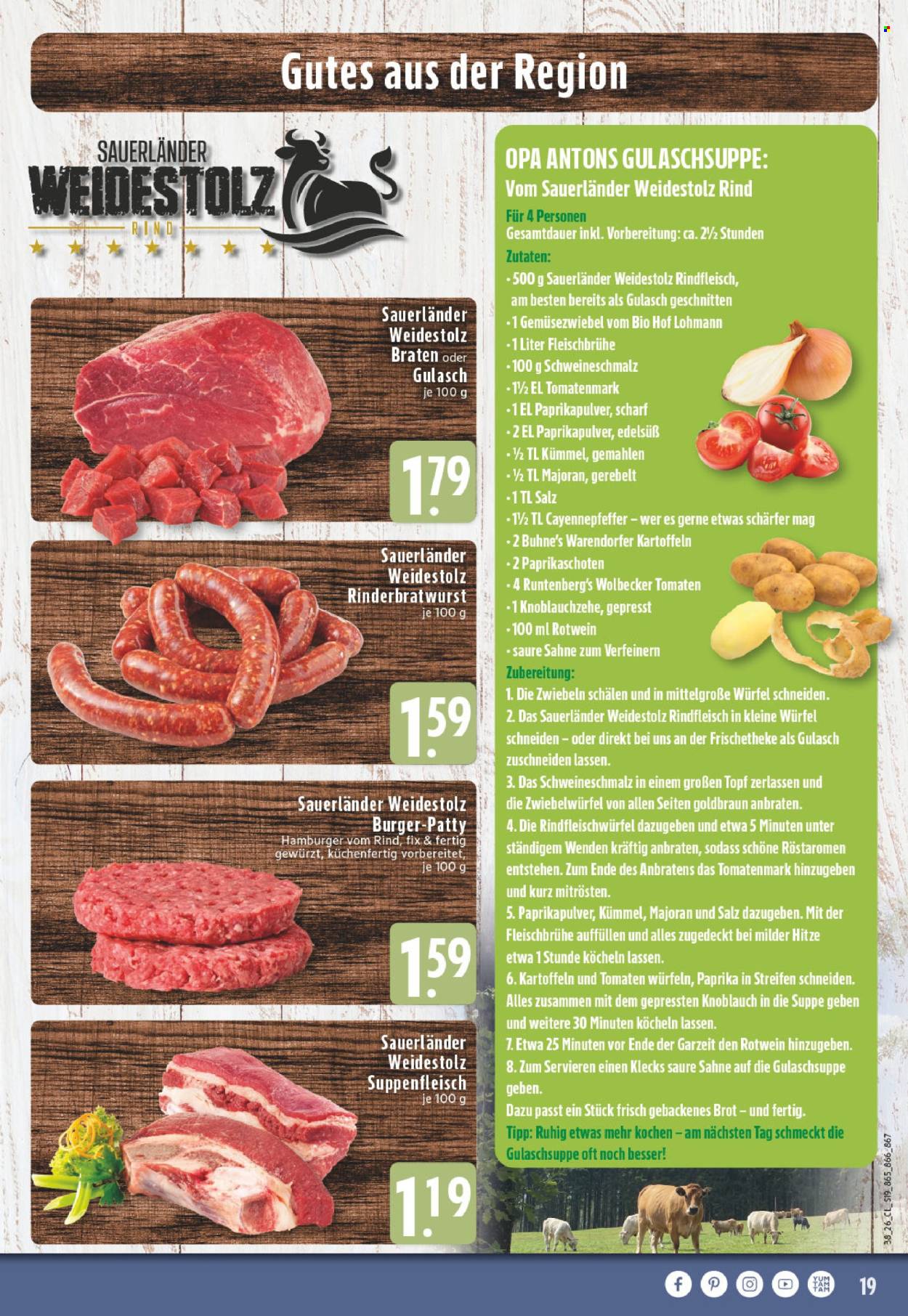 Edeka Prospekte  - 14.09.2026 - 19.09.2026. Seite 19