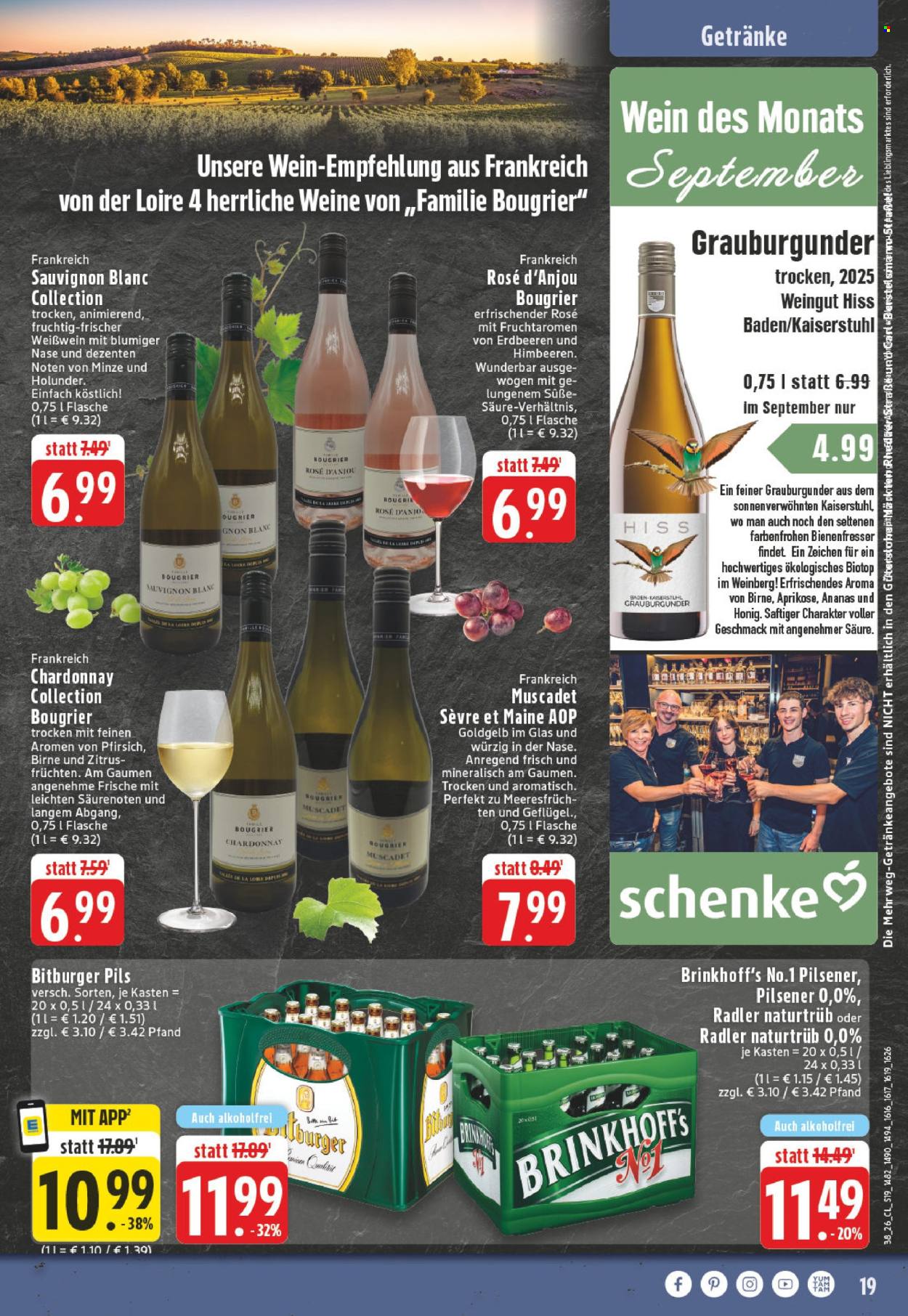 Edeka Prospekte  - 14.09.2026 - 19.09.2026. Seite 19