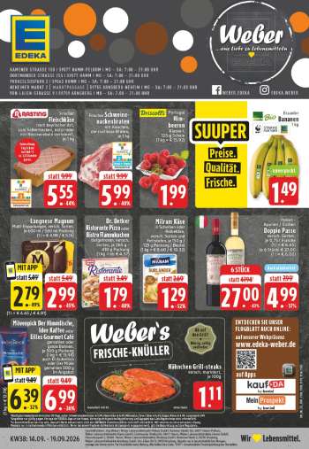 Prospekte Edeka - 14.09.2026 - 19.09.2026.