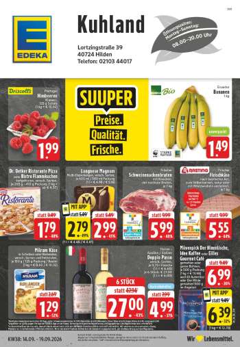Prospekte Edeka - 14.09.2026 - 19.09.2026.