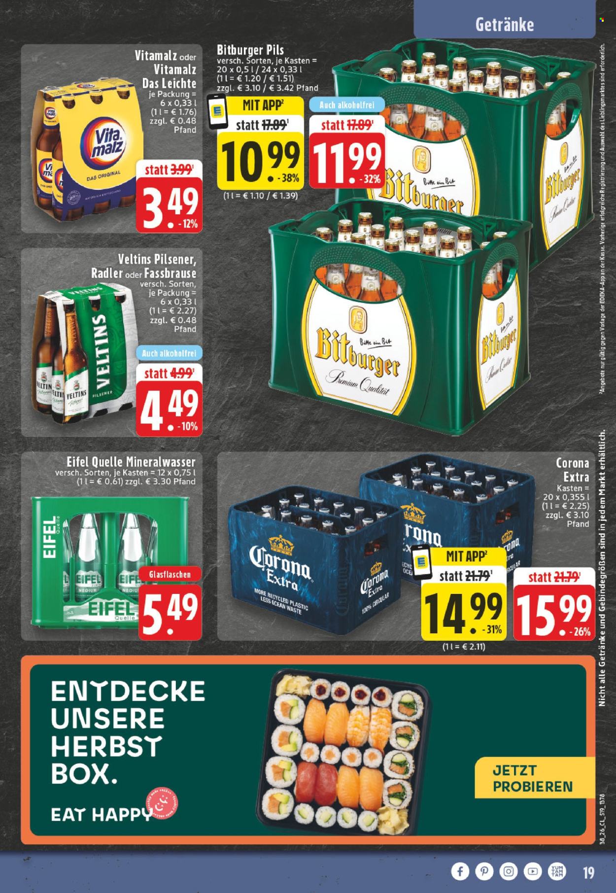 Edeka Prospekte  - 14.09.2026 - 19.09.2026. Seite 19